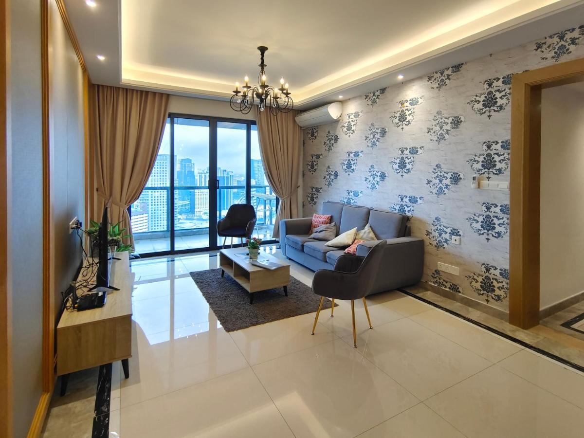 Apartmán Netflix Smarttv Cityseaview & Highfloor At R&F Mall Johor Bahru Exteriér fotografie