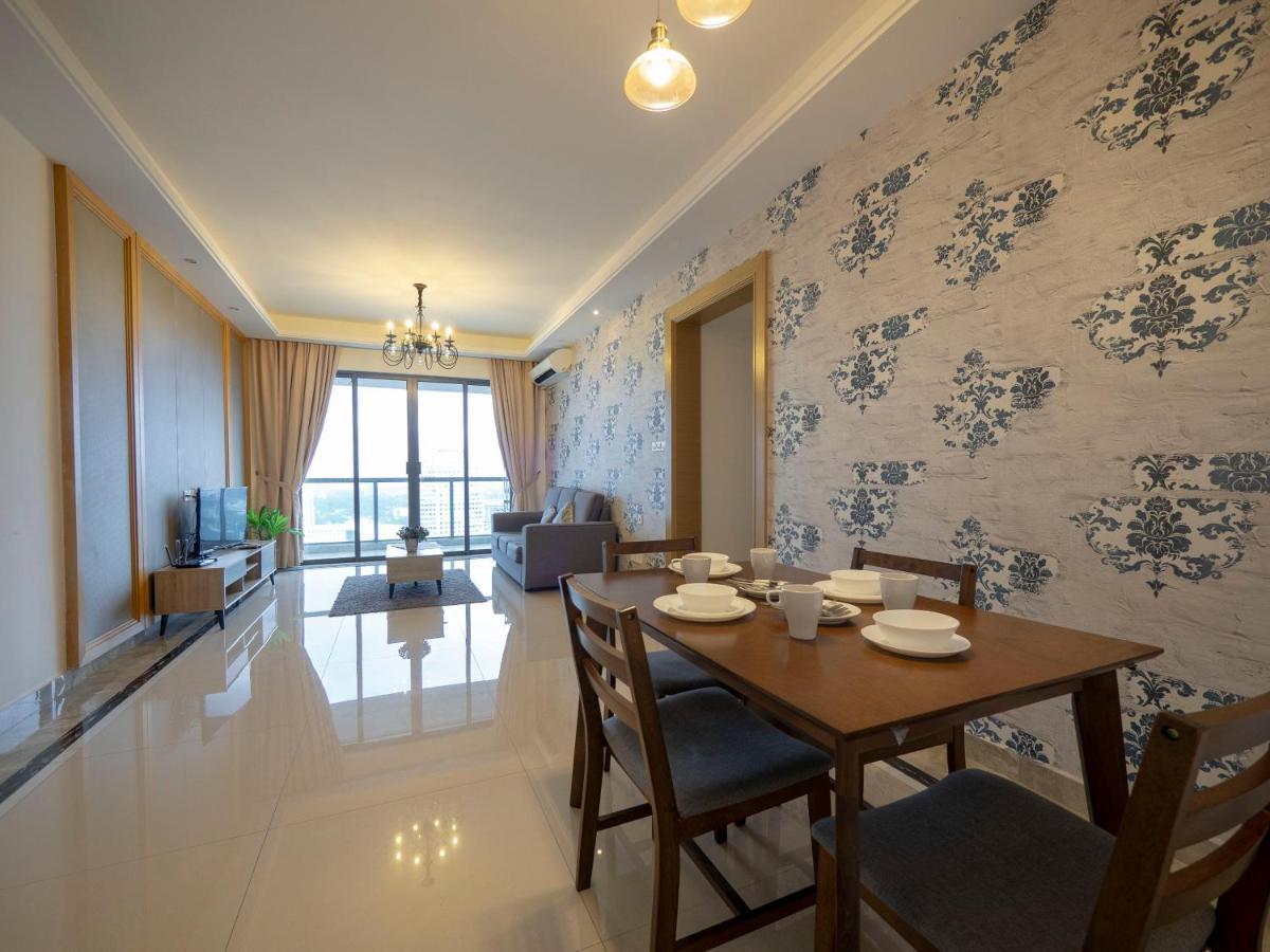 Apartmán Netflix Smarttv Cityseaview & Highfloor At R&F Mall Johor Bahru Exteriér fotografie