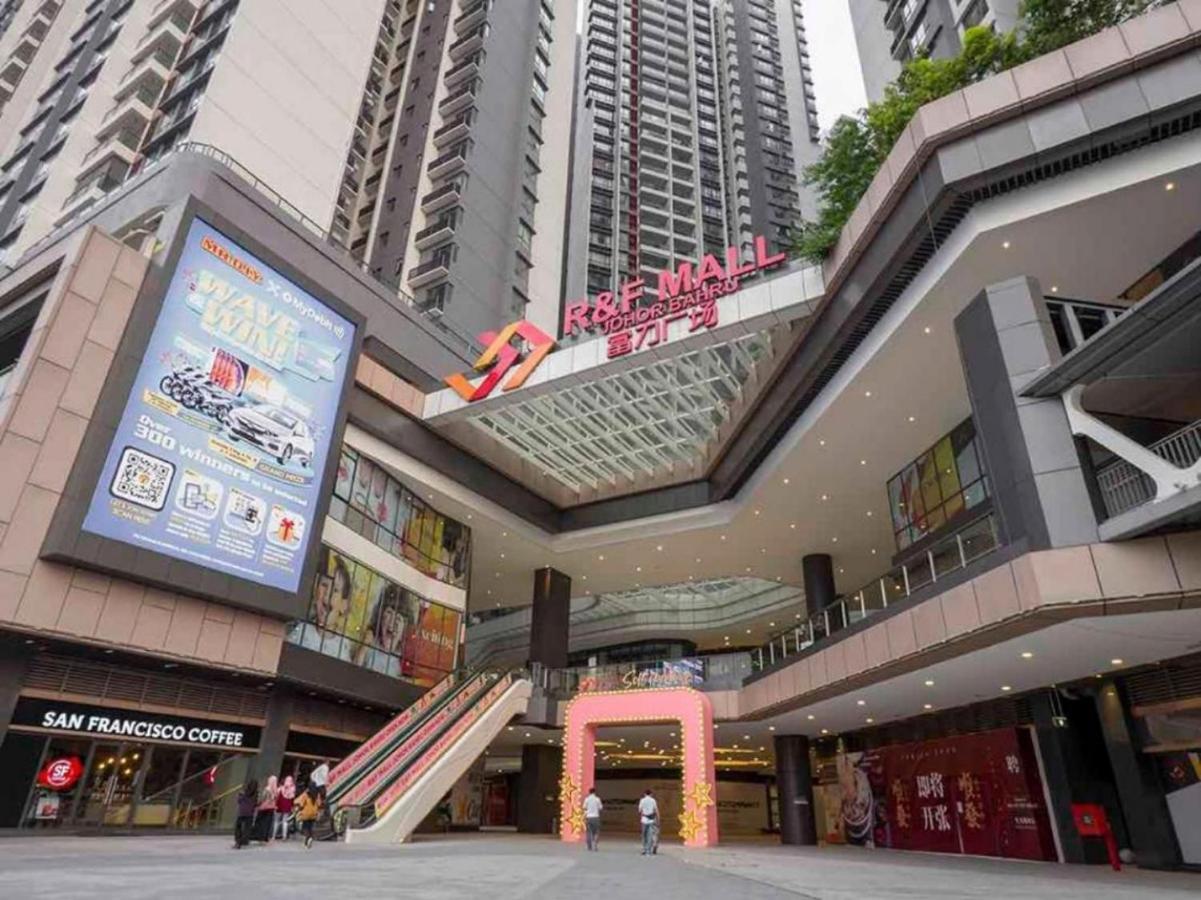 Apartmán Netflix Smarttv Cityseaview & Highfloor At R&F Mall Johor Bahru Exteriér fotografie